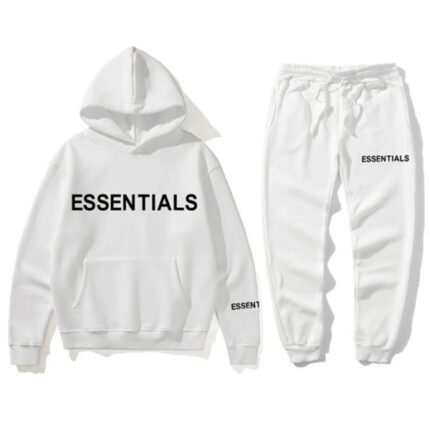 Essentials Fear of God Spring White Tracksuit