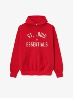 Fear of God Essentials St. Louis Red Hoodie