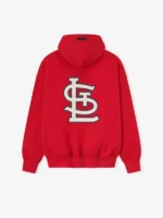 Fear of God Essentials St. Louis Red Hoodie