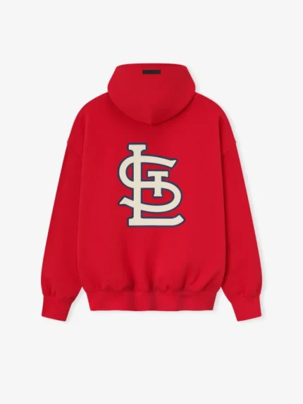 Fear of God Essentials St. Louis Red Hoodie