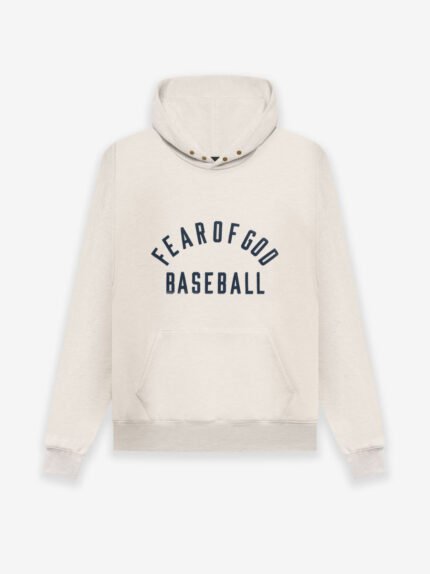 Essentials Baseball Fear of God Hoodie Cream