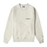 Essentials Fear of God Core Crew White Sweatshirt