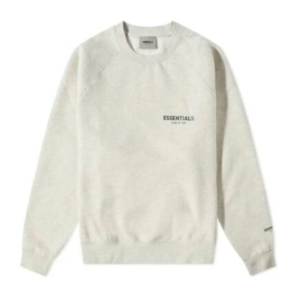 Essentials Fear of God Core Crew White Sweatshirt