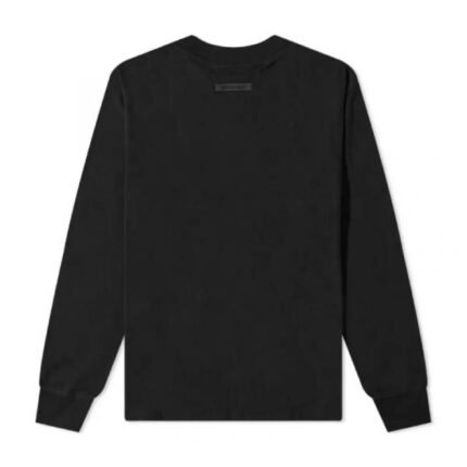 Fear of God Essentials Core Crew Black Sweatshirt