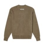 Fear of God Essentials Knitted Sweater Harvest Brown Sweatshirt