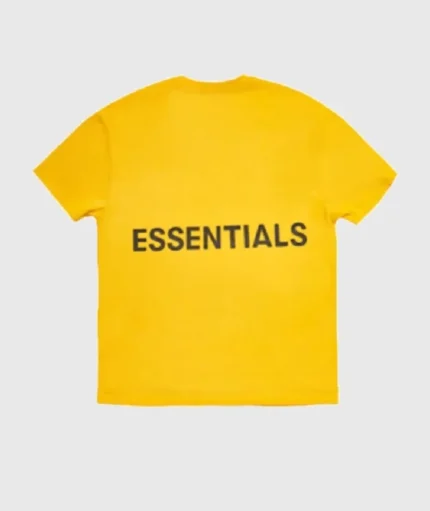Fear of God Essentials Yellow T-Shirt