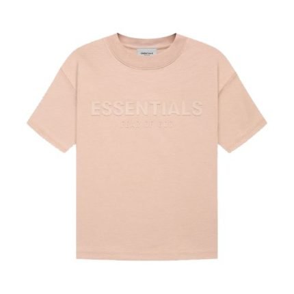 Essentials Fear of God Pink T-Shirt