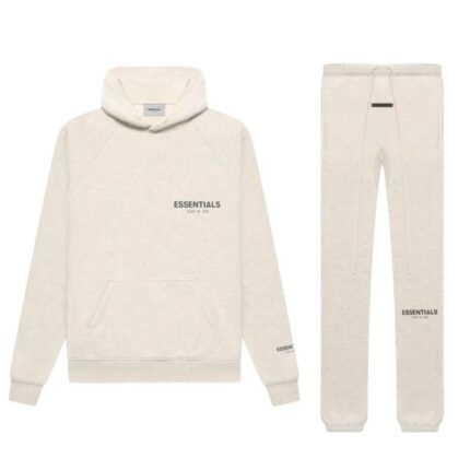 Essentials Fear of God Spring Beige Tracksuit