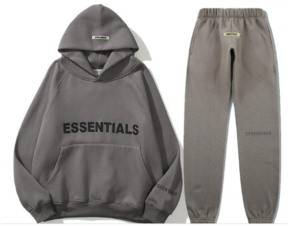 Essentials Hoodie Gray Tracksuit